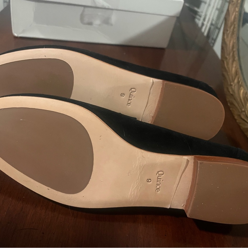 Quince Black women's Loafers - Picture 2 of 3